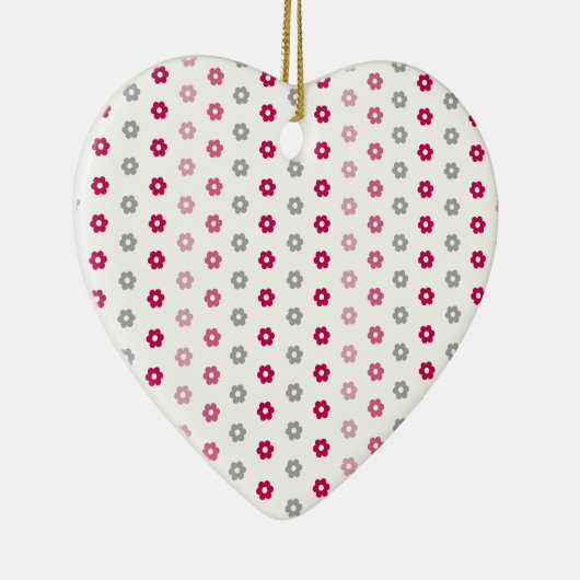 Daisy Flower Pattern Keramisch Ornament (Rechts)