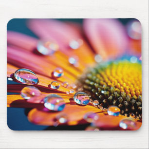 Daisy Flower Petal Natuur Serene Calm Muismat