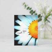 Daisy Flower Photo Hartelijk dank Kaart (Staand voorkant)