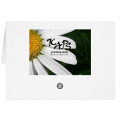 Daisy Flower PHotography (Achterkant Horizontaal)