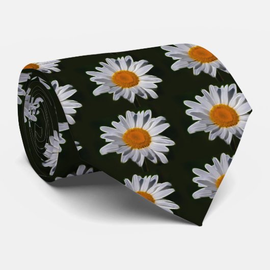 Daisy flower power stropdas (Opgerold)