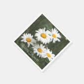Daisy Flower Print Servetten (Hoek)