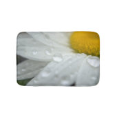 Daisy Flower Raindrops Badmat Tapijt (Voorkant)