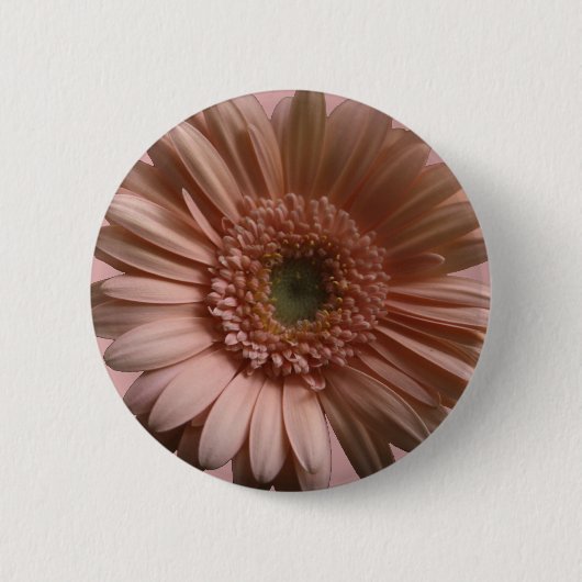 Daisy Flower Ronde Button 5,7 Cm (Voorkant)