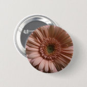Daisy Flower Ronde Button 5,7 Cm (Voorkant /achterkant)
