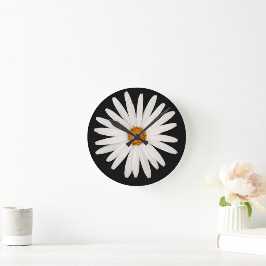 Daisy flower ronde klok (Huis)