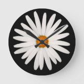 Daisy flower ronde klok (Voorkant)