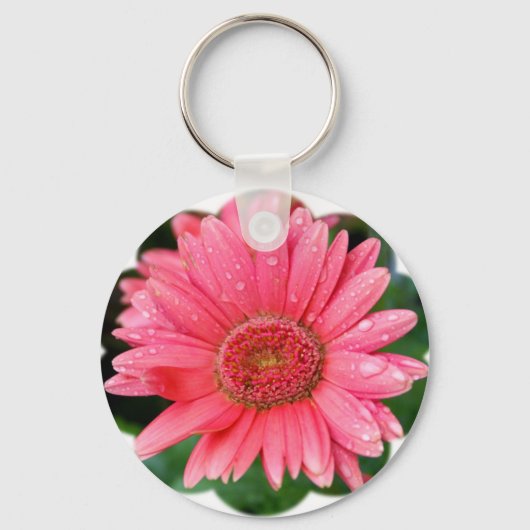 Daisy Flower Shape Sleutelhanger (Voorkant)