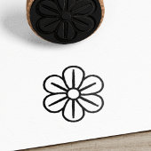 DAISY FLOWER Sign Punch Kaarten klantenkaart Rubberstempel