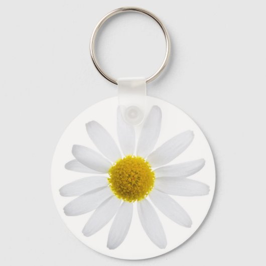 Daisy flower sleutelhanger (Voorkant)
