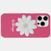 Daisy Flower Snoep Roze Moderne Bloemen Case-Mate iPhone Case (Achterkant (horizontaal))
