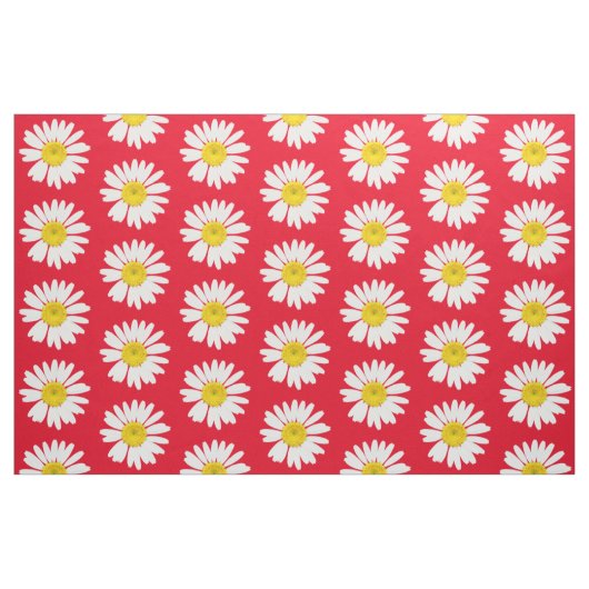 Daisy flower stof (Fat Quarter)