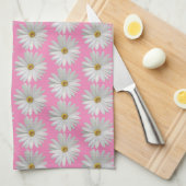 Daisy Flower Theedoek (Quarter Fold)