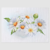 Daisy Flower Waterverf Tissuepapier (Voorkant)