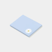 Daisy Flower, White Flower, White Daisy, Floral Post-it® Notes (Schuin)