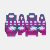 Daisy Flowered Bedankdoosjes (Uitgevouwen)