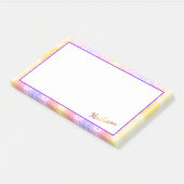 Daisy Flowered Pattern Post-it® Notes (Schuin)