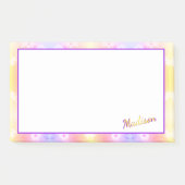 Daisy Flowered Pattern Post-it® Notes (Voorkant)