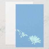 Daisy Flowers Art Stationery Briefpapier (Voorkant / Achterkant)