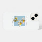 Daisy Flowers Beauty Slogan iPhone Hoesje (Achterkant horizontaal)