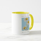 Daisy Flowers Beauty Slogan Mok (Voorkant rechts)