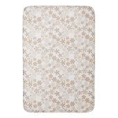 Daisy Flowers Beige Floral Aesthetic Ditsy Tan Badmat (Voorkant Verticaal)