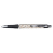 Daisy Flowers Beige Floral Aesthetic Ditsy Tan Pen (Achterkant)