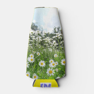 Daisy Flowers Bottle Cooler