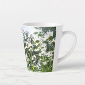 Daisy Flowers Coffee Time Cust. Latte Mok (Rechts)