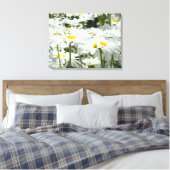 Daisy Flowers Decorative art Canvas Fotografie Afdruk (Insitu (Slaapkamer))
