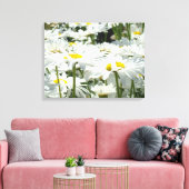 Daisy Flowers Decorative art Canvas Fotografie Afdruk (Insitu (Woonkamer))