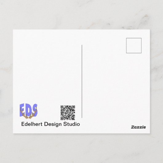 Daisy Flowers DIY Briefkaart (Achterkant)