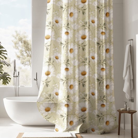 Daisy Flowers Douchegordijn