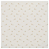 Daisy Flowers en Honey Bees Stof (Swatch)