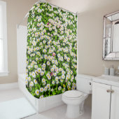 Daisy Flowers Field Douchegordijn (In situ)