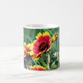 Daisy Flowers gepersonaliseerd Koffiemok (Center)