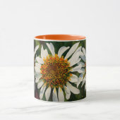 Daisy Flowers in een Tuinbots-Mok Mok (Midden)