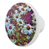 DAISY FLOWERS KERAMISCHE KNOP (Rechts)