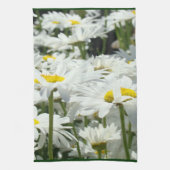 Daisy Flowers Kitchen Hand Towels Daisies Theedoek (Verticaal)