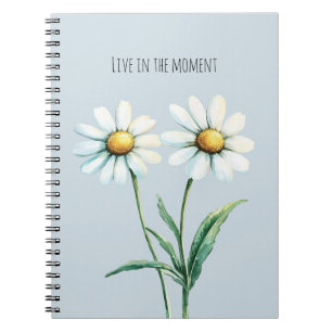 Daisy Flowers Leven in het moment Notitieboek