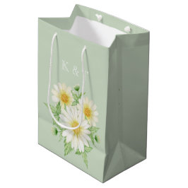 Daisy Flowers Medium Gift Bag Medium Cadeauzakje