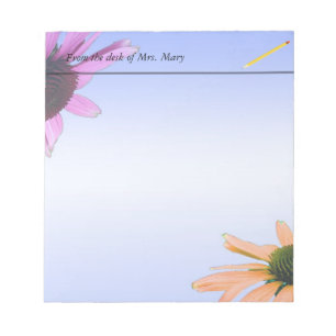 daisy flowers notitieblok