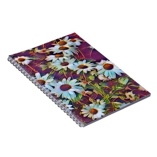 DAISY FLOWERS NOTITIEBOEK (Rechterzijde)