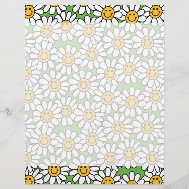 Daisy Flowers Pattern (Voorkant)