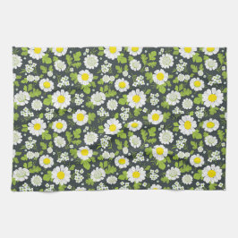 Daisy Flowers Pattern Theedoek