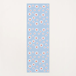 Daisy Flowers Pattern Yogamat