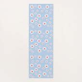 Daisy Flowers Pattern Yogamat (Achterkant)