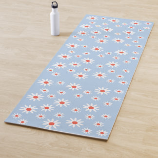 Daisy Flowers Pattern Yogamat