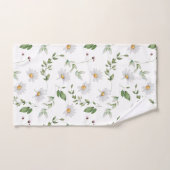 Daisy Flowers Prachtige Floral Print Bad Handdoek (Handdoek)