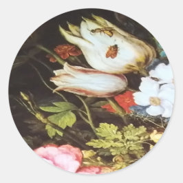 daisy flowers ronde sticker